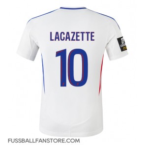 Olympique Lyonnais Alexandre Lacazette #10 Replik Heimtrikot 2024-25 Kurzarm